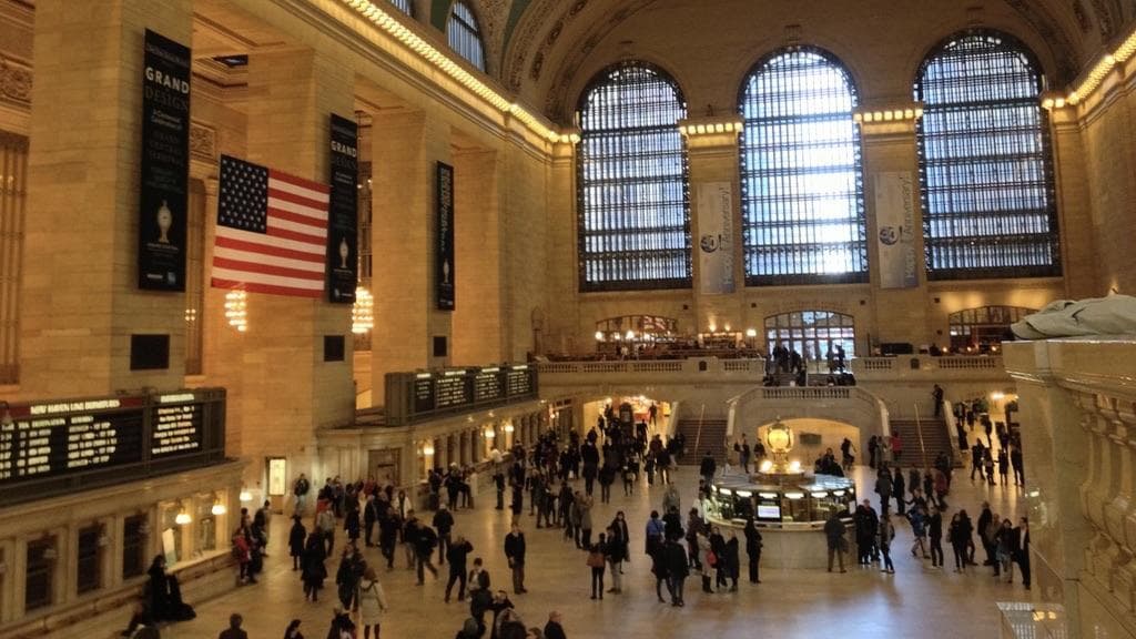 The main concourse of Grand Central Terminal